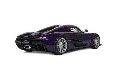 Koenigsegg Regera 2025 lila Modellauto 1:18 GT Spirit