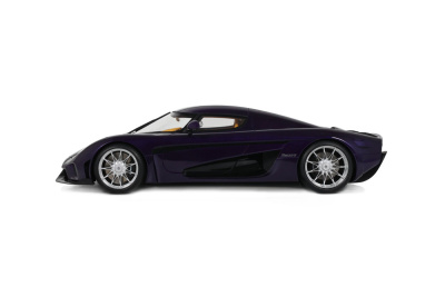 Koenigsegg Regera 2025 lila Modellauto 1:18 GT Spirit