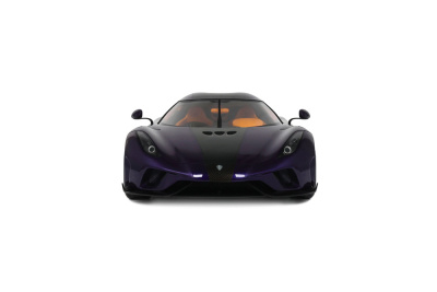 Koenigsegg Regera 2025 lila Modellauto 1:18 GT Spirit