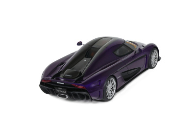 Koenigsegg Regera 2025 lila Modellauto 1:18 GT Spirit