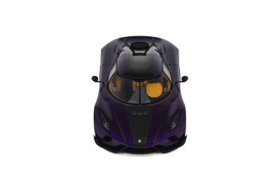 Koenigsegg Regera 2025 lila Modellauto 1:18 GT Spirit