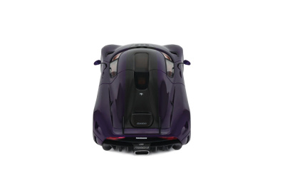 Koenigsegg Regera 2025 lila Modellauto 1:18 GT Spirit