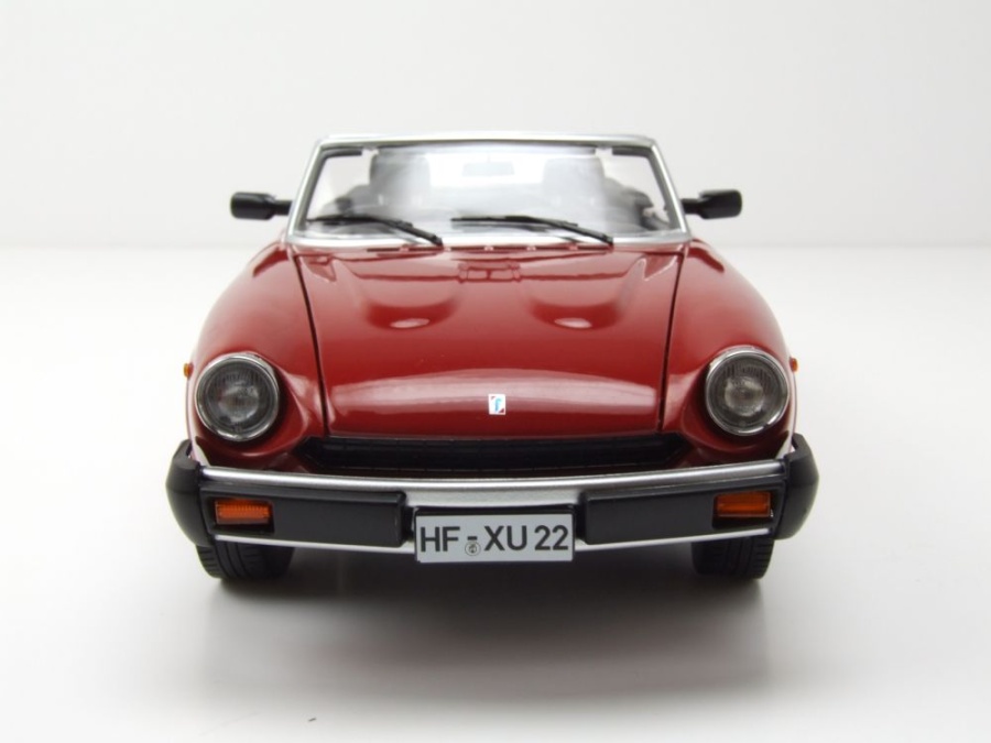 Modellauto Fiat 124 Pininfarina Spidereuropa 1982 rot 1:18 Touring