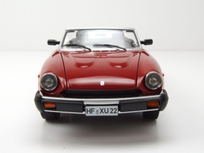 Fiat 124 Pininfarina Spidereuropa 1982 rot Modellauto 1:18 Touring Modelcars