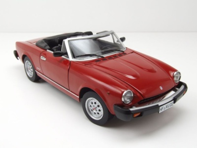 Fiat 124 Pininfarina Spidereuropa 1982 rot Modellauto 1:18 Touring Modelcars