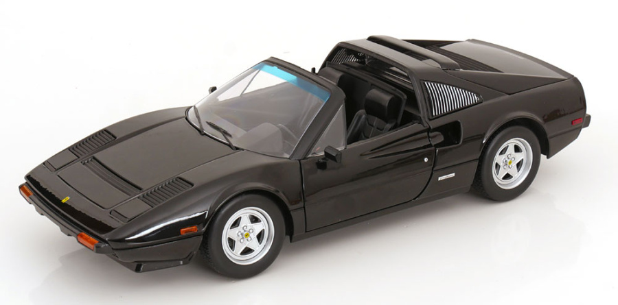 Ferrari 308 GTS QV 1982 schwarz Against All Odds Modellauto 1:12 KK Scale