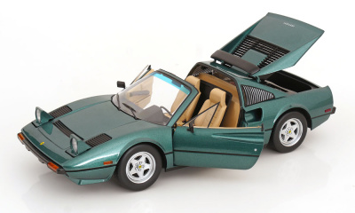Ferrari 308 GTS QV 1982 grün metallic TV-Serie Magnum Modellauto 1:12 KK Scale