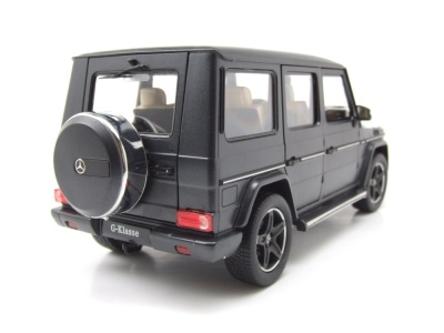 Mercedes G-Klasse G-Modell W463 Designo matt schwarz Modellauto 1:18 iScale