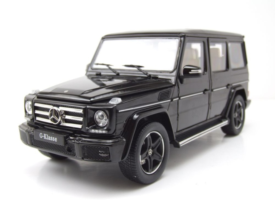 Mercedes G-Klasse G-Modell W463 schwarz Modellauto 1:18 iScale