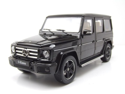 Mercedes G-Klasse G-Modell W463 schwarz Modellauto 1:18...