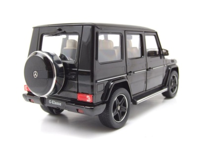 Mercedes G-Klasse G-Modell W463 schwarz Modellauto 1:18...