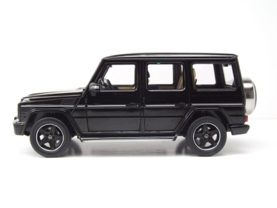Mercedes G-Klasse G-Modell W463 schwarz Modellauto 1:18 iScale