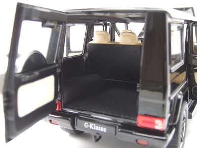 Mercedes G-Klasse G-Modell W463 schwarz Modellauto 1:18 iScale