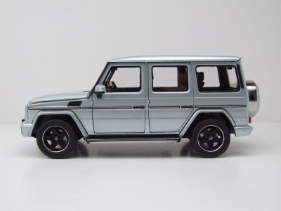 Mercedes G-Klasse G-Modell W463 silber Modellauto 1:18 iScale