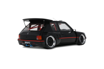Peugeot 205 Khyzyl Saleem 2018 schwarz Modellauto 1:18...