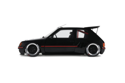 Peugeot 205 Khyzyl Saleem 2018 schwarz Modellauto 1:18 Ottomobile