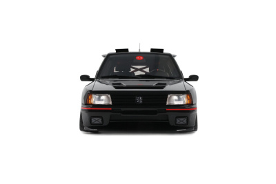 Peugeot 205 Khyzyl Saleem 2018 schwarz Modellauto 1:18 Ottomobile