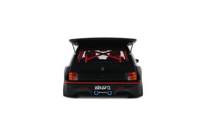 Peugeot 205 Khyzyl Saleem 2018 schwarz Modellauto 1:18 Ottomobile