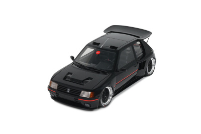 Peugeot 205 Khyzyl Saleem 2018 schwarz Modellauto 1:18 Ottomobile