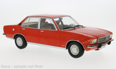 Opel Rekord D 1972 rot Modellauto 1:18 MCG