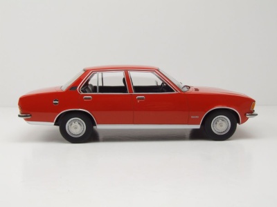 Opel Rekord D 1972 rot Modellauto 1:18 MCG