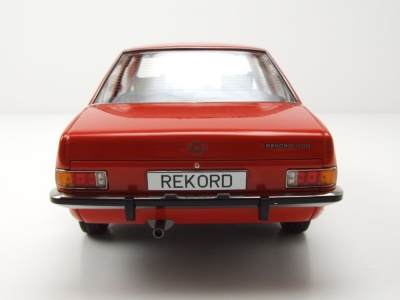 Opel Rekord D 1972 rot Modellauto 1:18 MCG