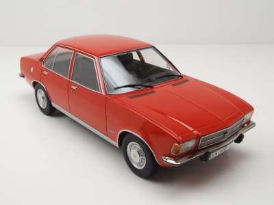 Opel Rekord D 1972 rot Modellauto 1:18 MCG