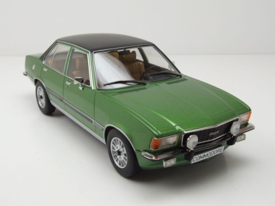 Opel Commodore B 1972 grün metallic Modellauto 1:18 MCG