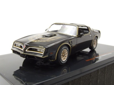 Pontiac Firebird Trans Am 1977 schwarz Modellauto 1:43...