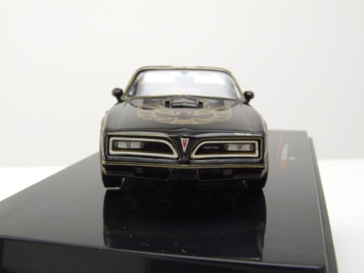 Pontiac Firebird Trans Am 1977 schwarz Modellauto 1:43 ixo models