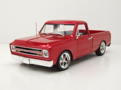 Chevrolet C-10 Custom Showtime Pick Up 1967 rot Modellauto 1:18 Acme