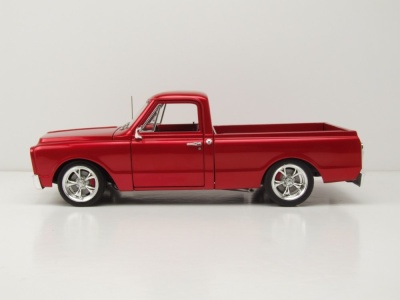 Chevrolet C-10 Custom Showtime Pick Up 1967 rot Modellauto 1:18 Acme