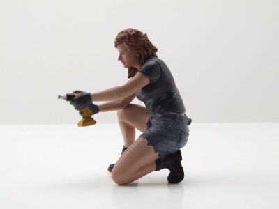 Figur Muscle Mechanics 3 Frau kniend für 1:18...