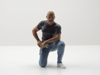 Figur Muscle Mechanics 6 Mann kniend für 1:18...