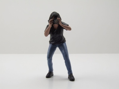 Figur Photographers 4 Frau blaue Jeans für 1:18...