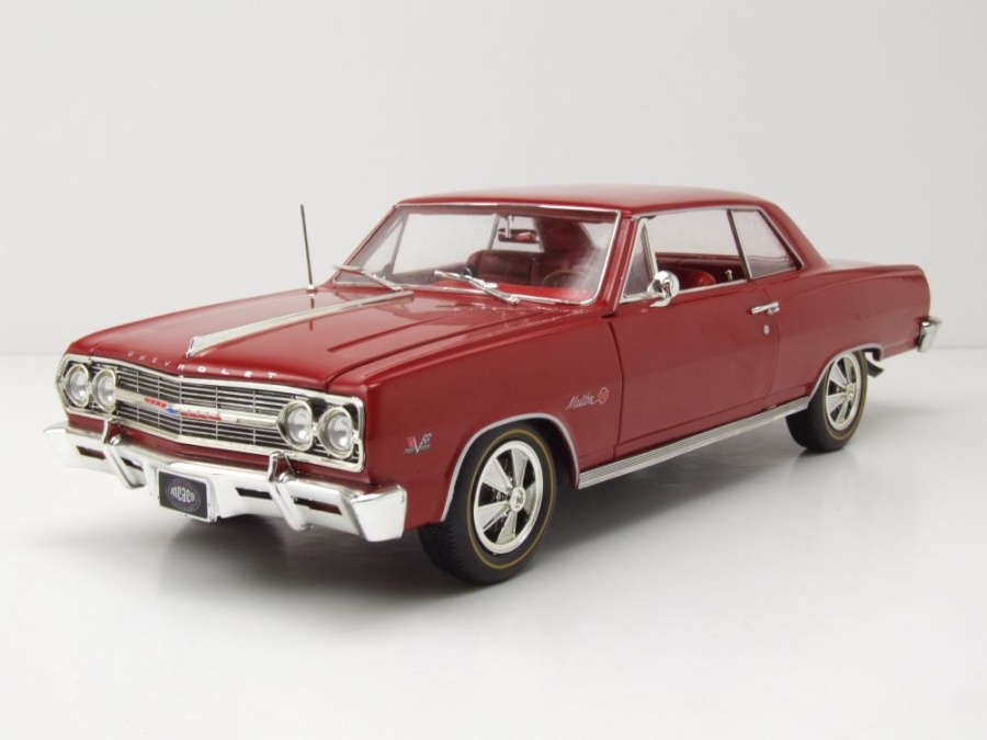 Chevrolet Chevelle SS Z16 MCACN 1965 rot Modellauto 1:18 Auto World