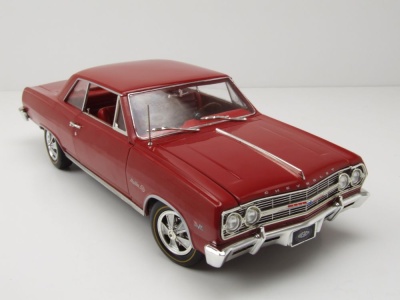 Chevrolet Chevelle SS Z16 MCACN 1965 rot Modellauto 1:18 Auto World
