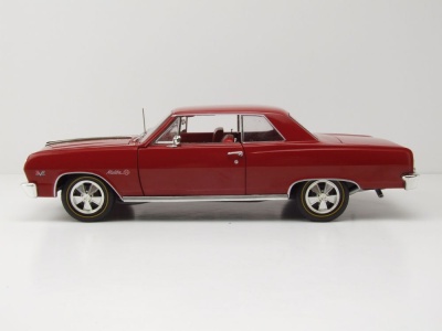 Chevrolet Chevelle SS Z16 MCACN 1965 rot Modellauto 1:18 Auto World
