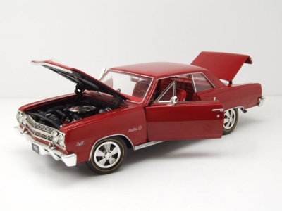 Chevrolet Chevelle SS Z16 MCACN 1965 rot Modellauto 1:18 Auto World