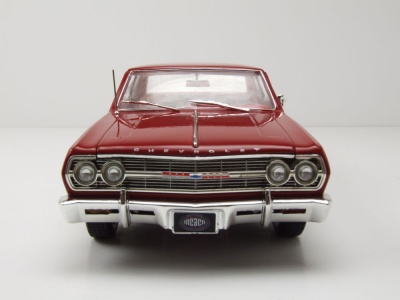 Chevrolet Chevelle SS Z16 MCACN 1965 rot Modellauto 1:18 Auto World