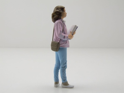 Figur Jeniffer Parker Zurück in die Zukunft für 1:18 Modelle Cartrix