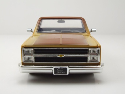 Chevrolet C-10 Pick Up 1985 braun verrostet Modellauto 1:24 Jada Toys