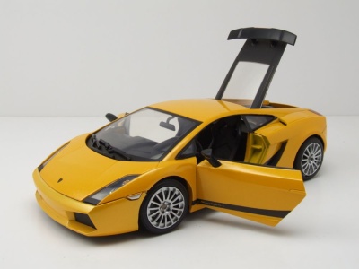 Lamborghini Gallardo Superleggera 2007 gelb Modellauto 1:18 Motormax