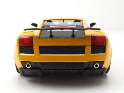 Lamborghini Gallardo Superleggera 2007 gelb Modellauto 1:18 Motormax