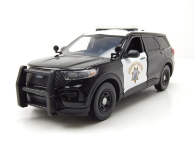 Ford Police Interceptor Utility 2022 schwarz weiß...
