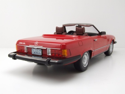 Mercedes 450 SL R107 Cabrio US-Version 1979 rot Dallas...