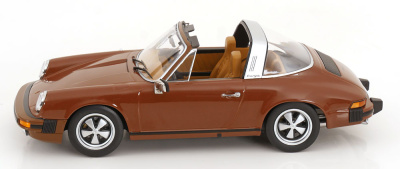 Porsche 911 SC Targa 1975 braun Tatort Stuttgart Modellauto 1:18 KK Scale