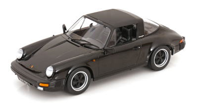 Porsche 911 SC Targa 1983 schwarz Modellauto 1:18 KK Scale