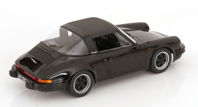 Porsche 911 SC Targa 1983 schwarz Modellauto 1:18 KK Scale