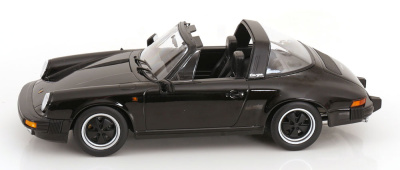 Porsche 911 SC Targa 1983 schwarz Modellauto 1:18 KK Scale